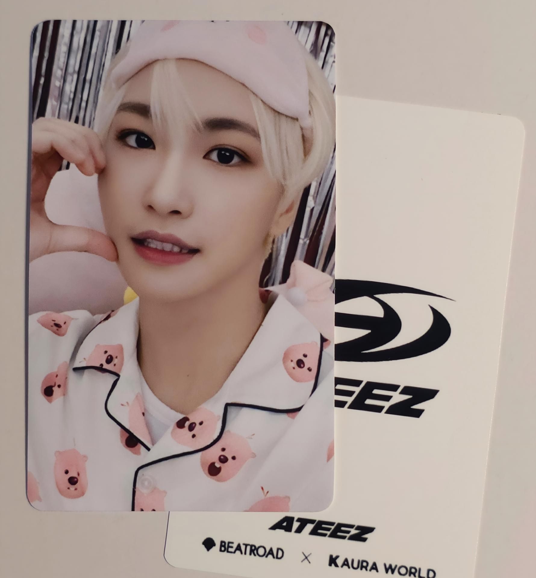 ateez 花びら　beatroad ATEEZ beatroad ビートロード 公式 花びら トレカ コンプリート